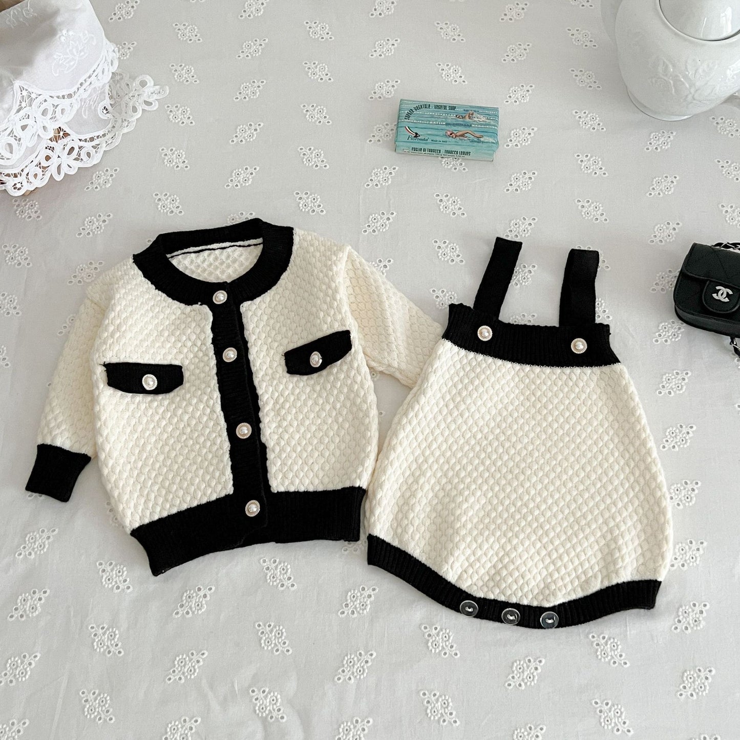 KNITS Chanelle Cardigan & Romper