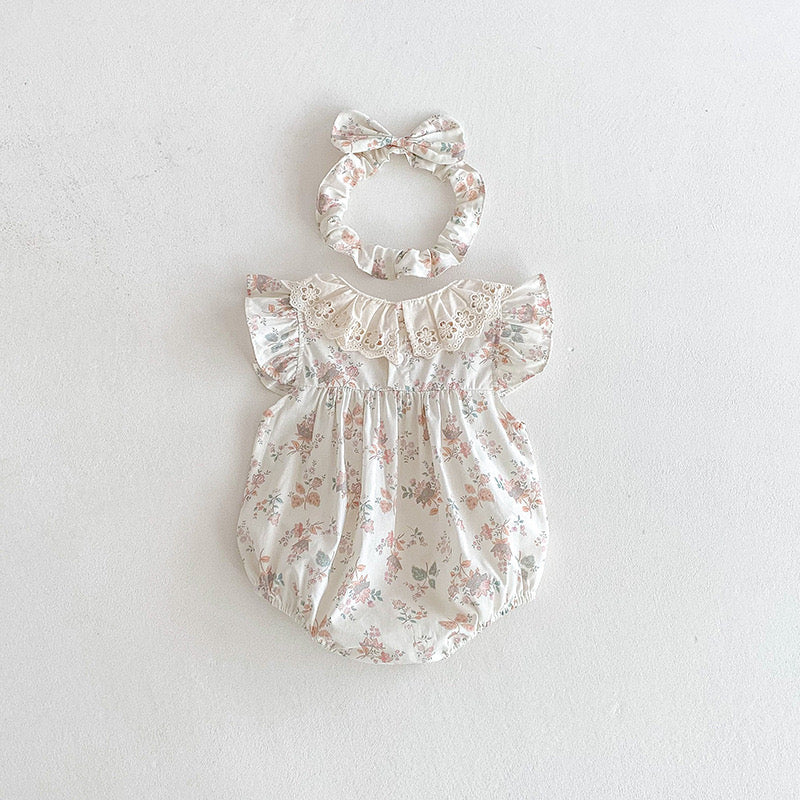 On Hand Melody Romper & Headband