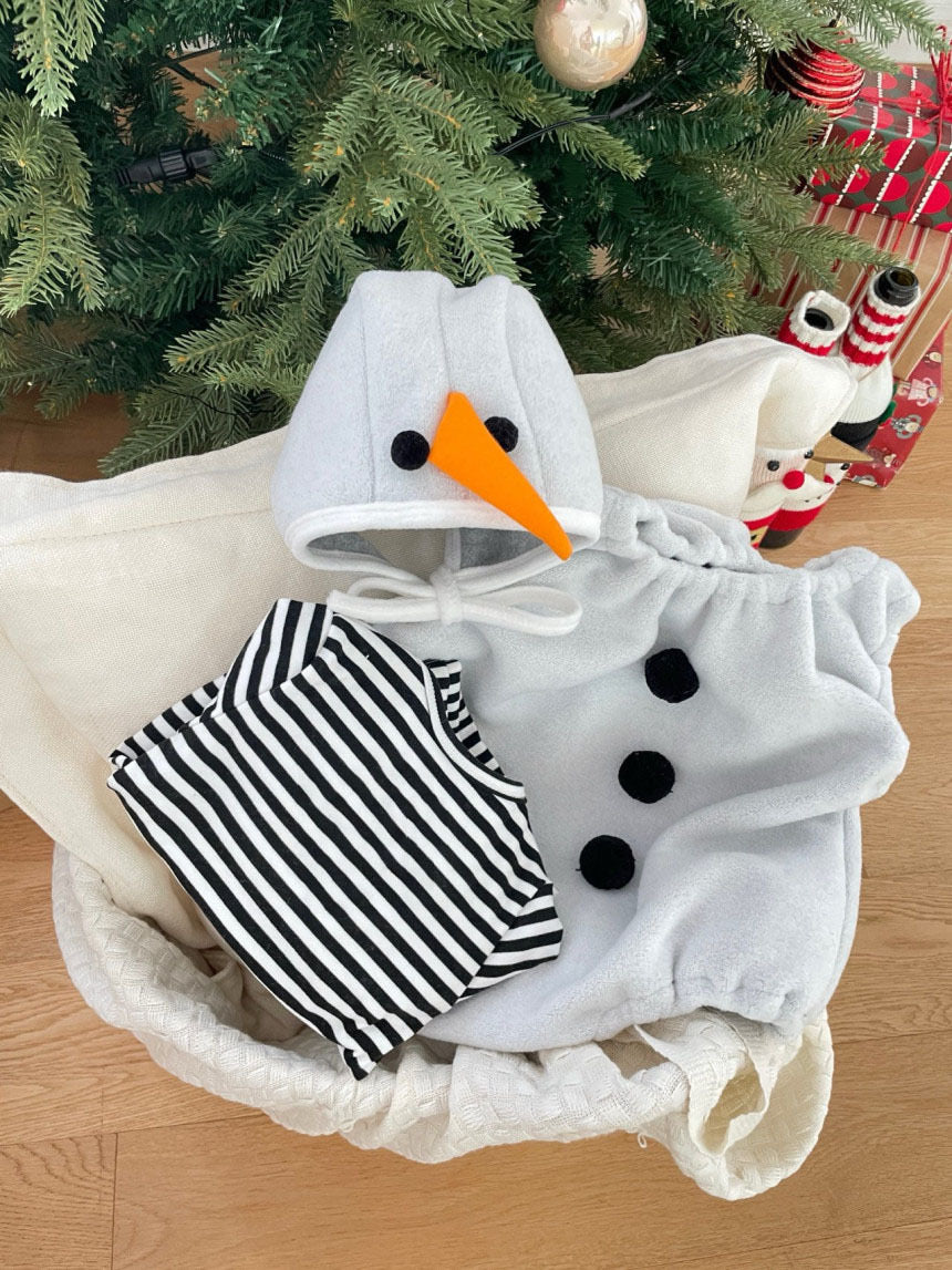 Preorder for Christmas Noel & Noelle Christmas Romper with Hat