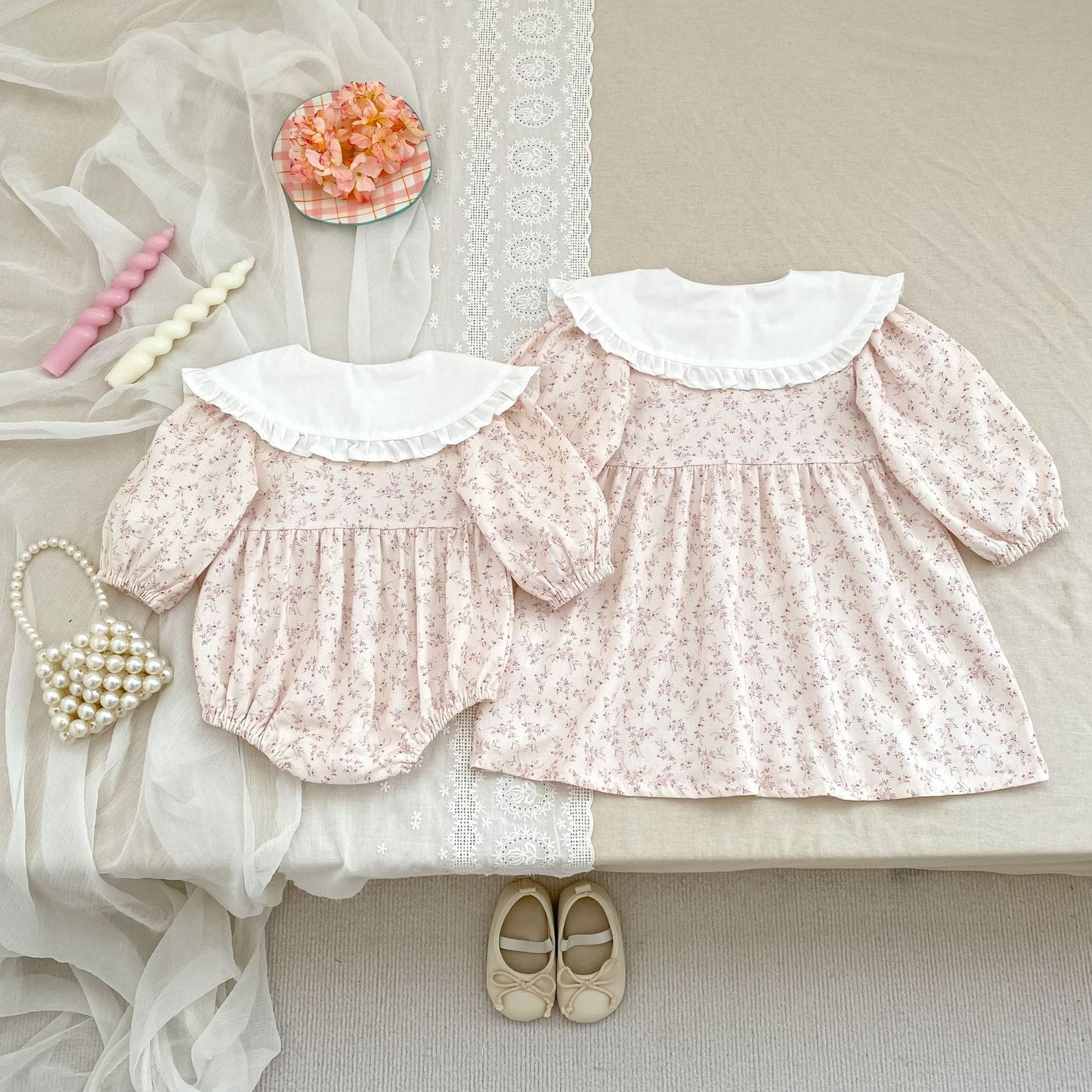 PREORDER TWINNING Marybeth Romper or Dress