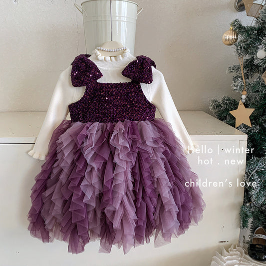 CHRISTMAS OOTD FOR PREORDER Candice Dress & Inner Long Tee