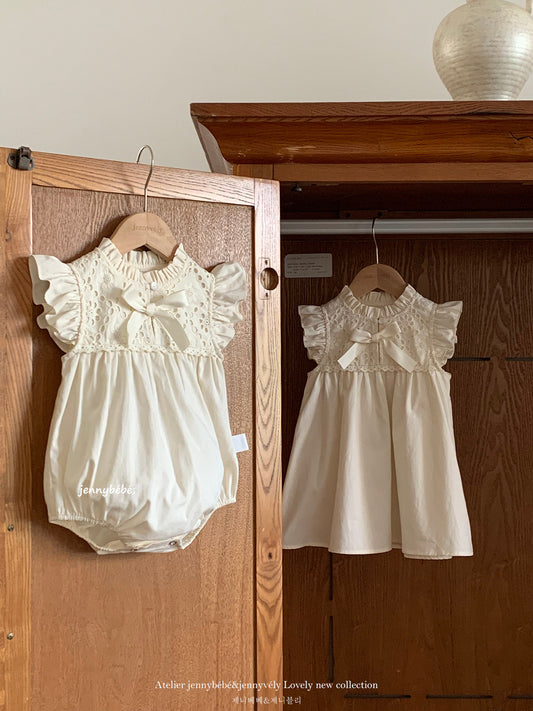Preorder Infant & Girls Angeli Romper or Dress