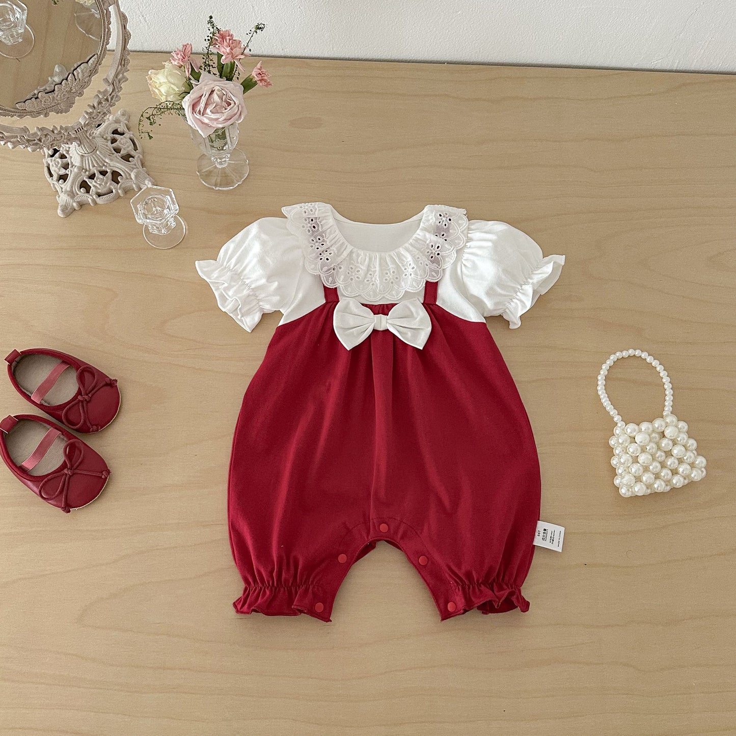 Preorder Infant Girls Jolie Shortalls