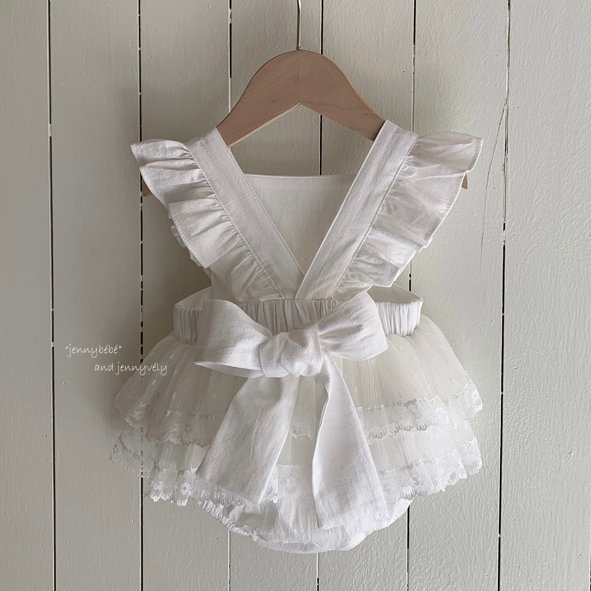 CHRISTENING FOR PREORDER Odette Romper