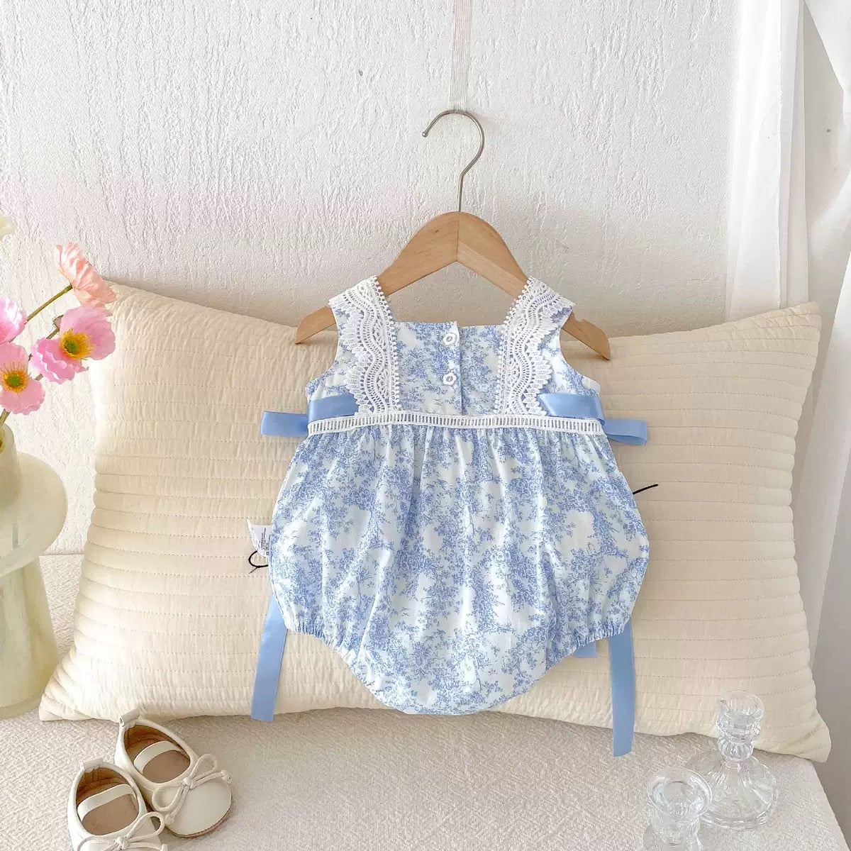 On Hand Lola Romper in 0-6 months