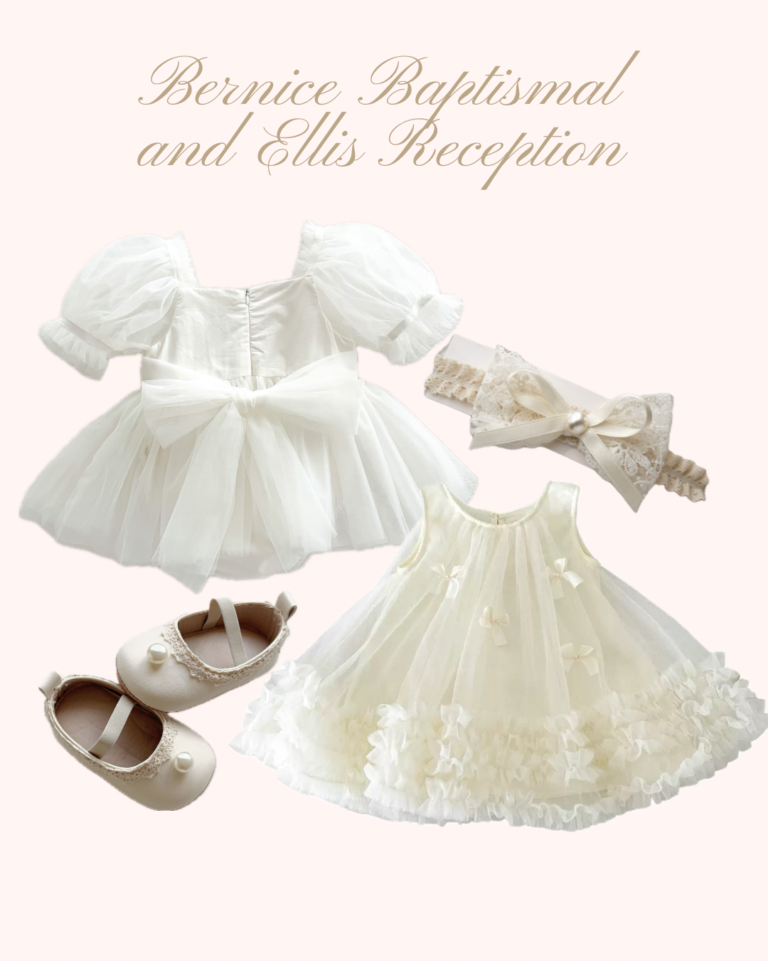 Preorder Bernice & Ellis Baptismal and Reception Bundle