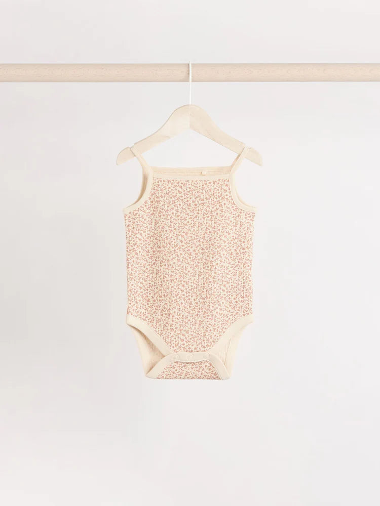 NEXT Caramel Ditsy Strappy Vest