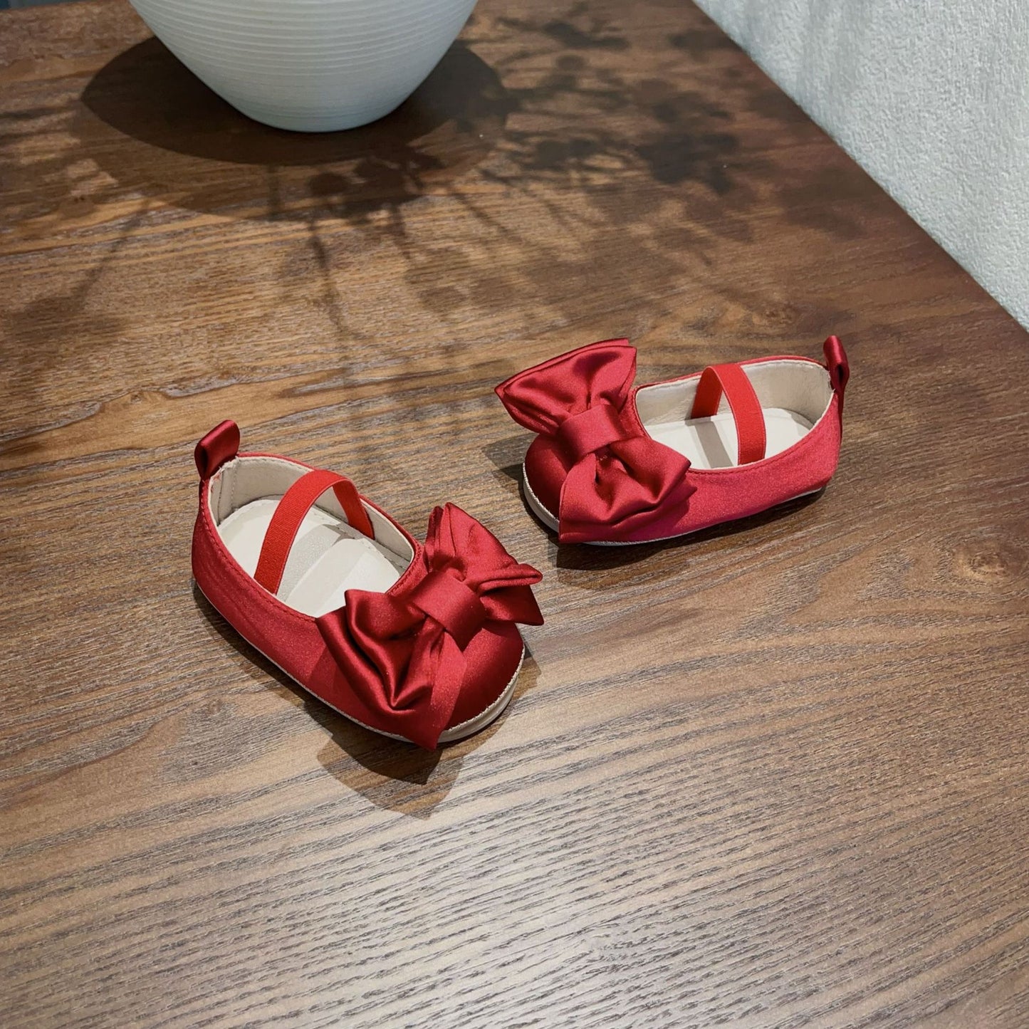 Preorder Serena Red Toes Baby Shoes