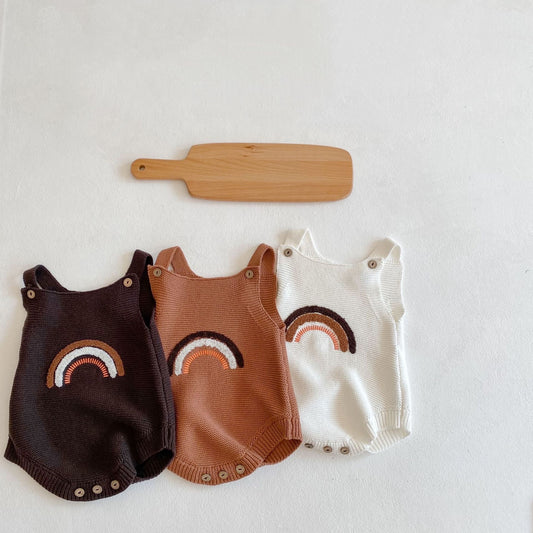 PREORDER SCOTTIE KNIT ROMPER INFANT BOYS