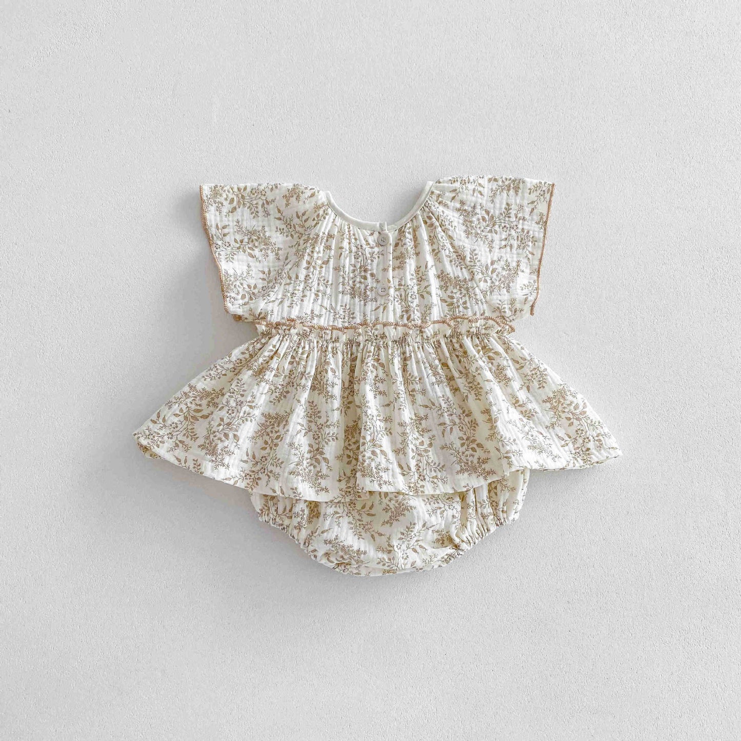 On Hand Rosamund Romper for 0-6 months