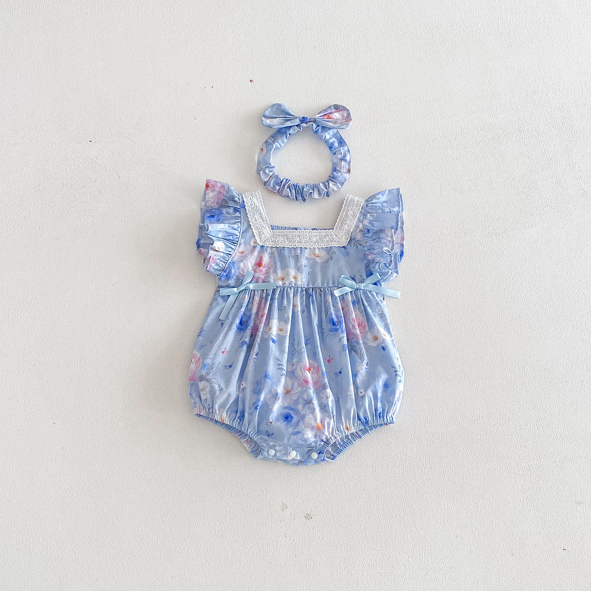 On Hand Cornelia Romper & Headband