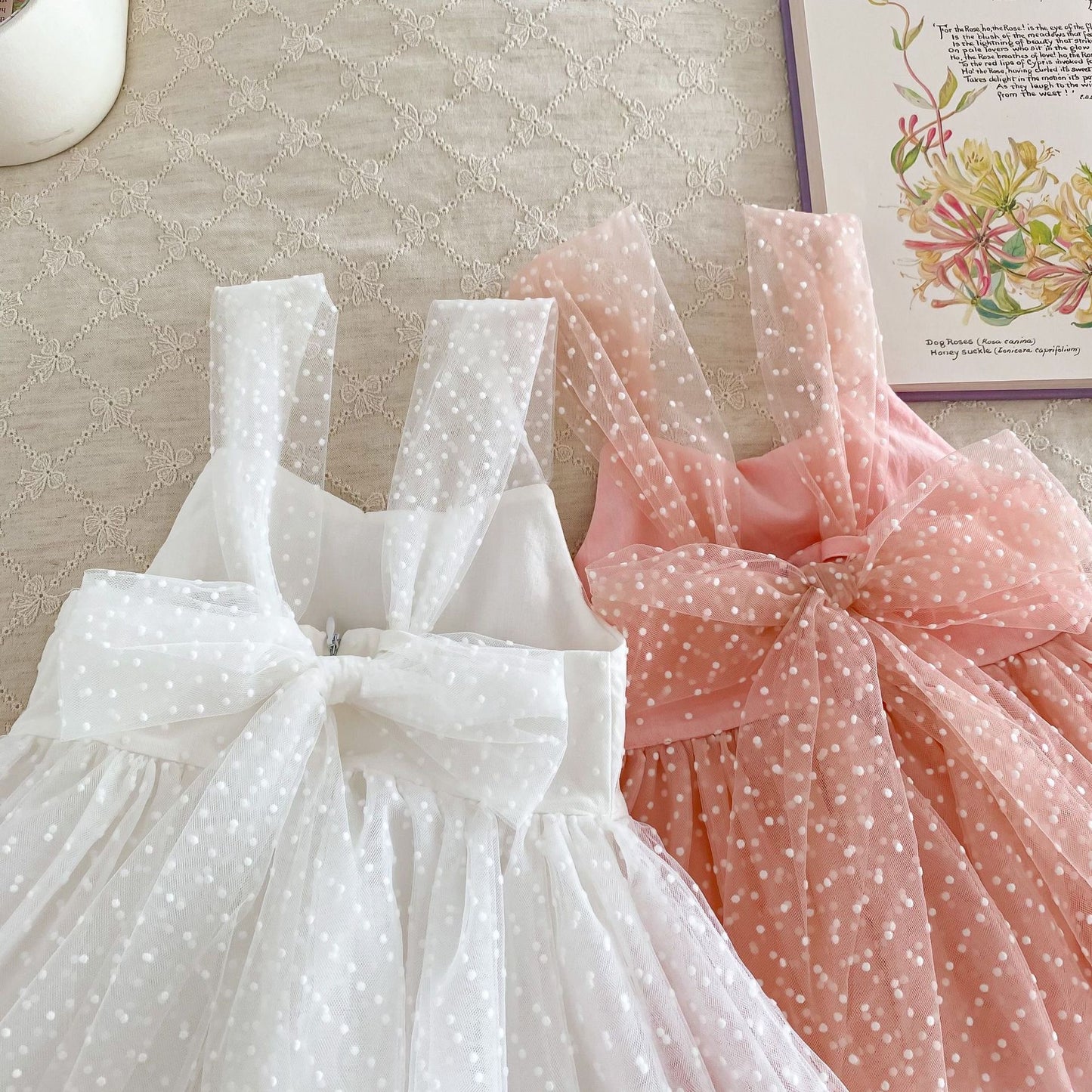 PREORDER Flo Polka Tutu Romper Celebrations