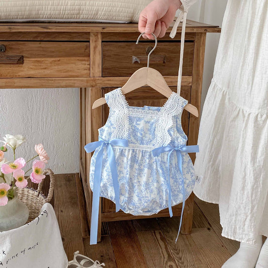 On Hand Lola Bow Romper