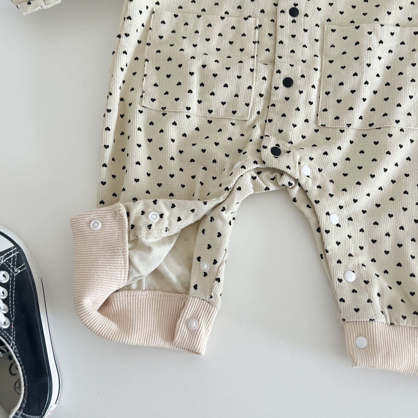 PREORDER Henry Bowtie Corduroy Bodysuit Infant Boys