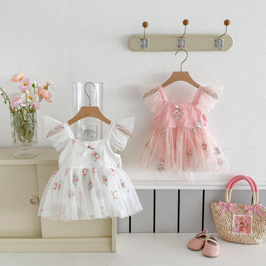 Laurie Strappy Romper Celebration