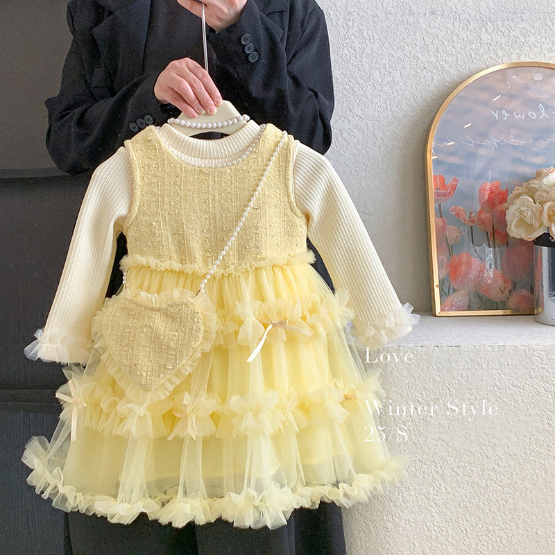 CHRISTMAS OOTD FOR PREORDER Jillian Christmas Gown and Inner Long Tee