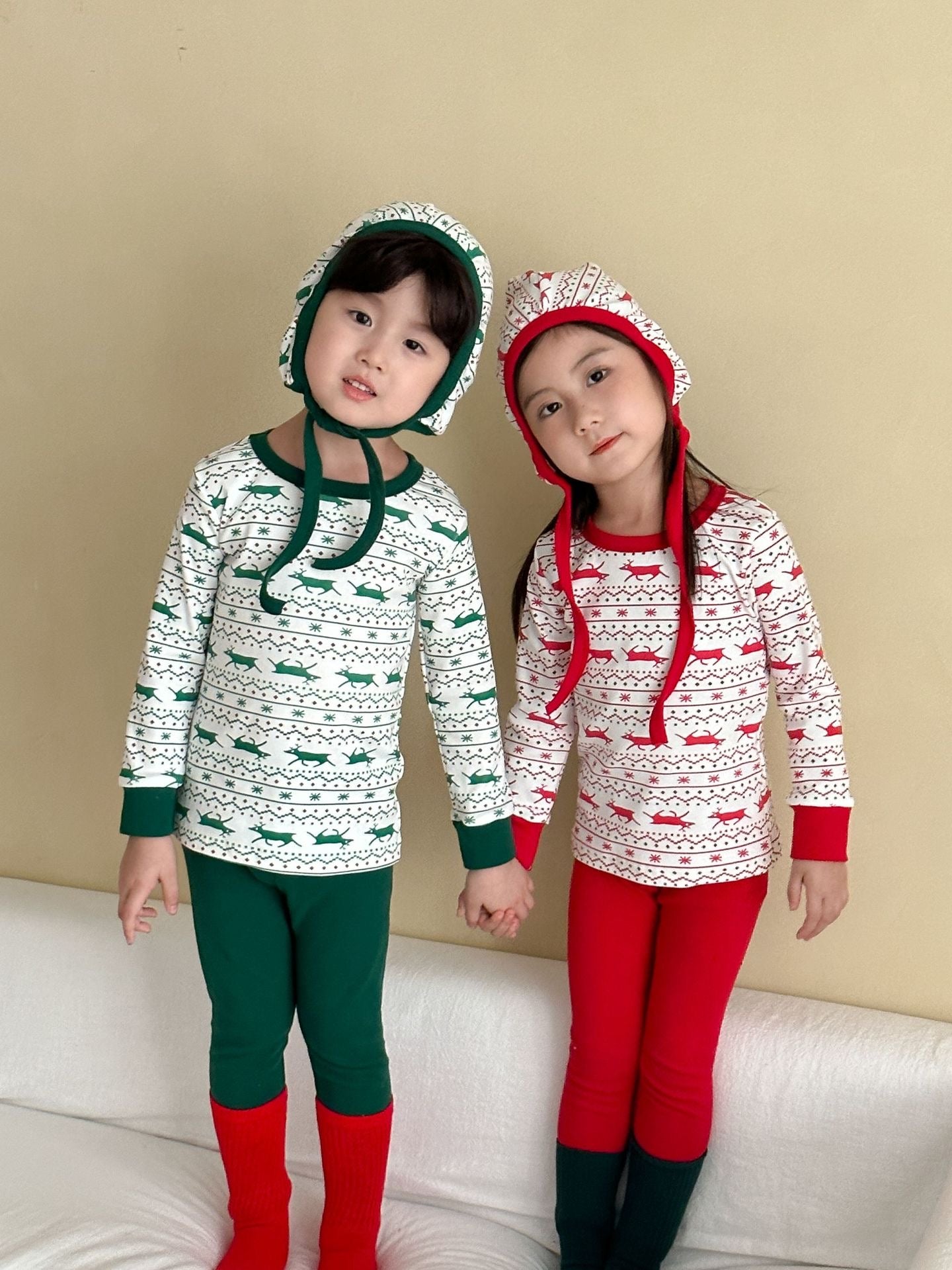 CHRISTMAS OOTD FOR PREORDER Claus Pajama Set for Kids