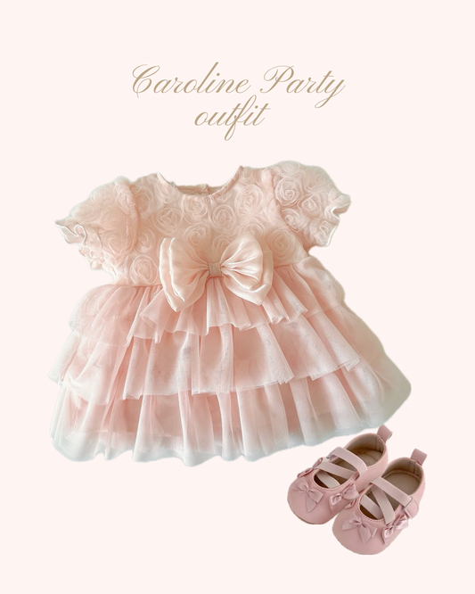 Preorder Caroline Reception or Party Bundle in Coral Pink