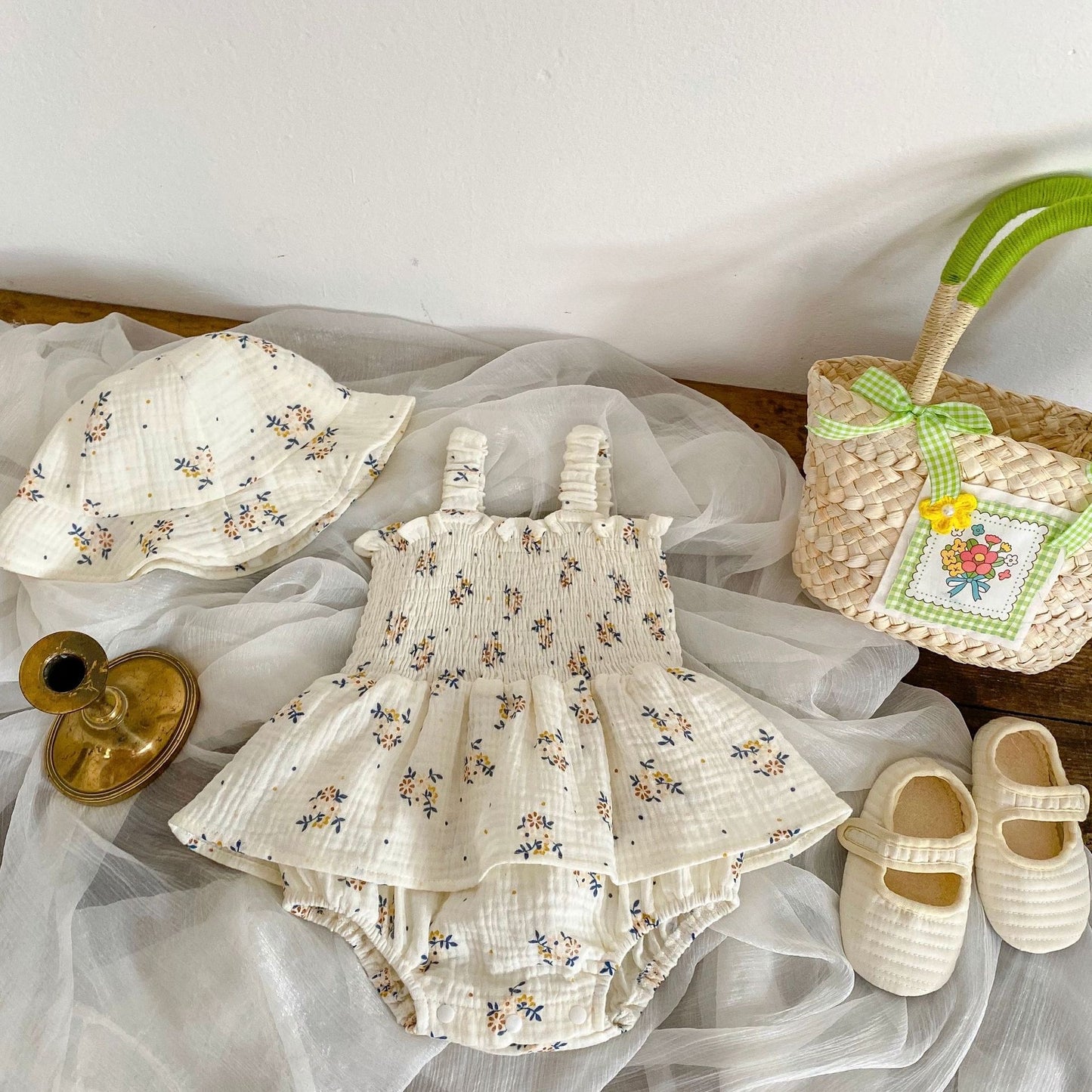 PREORDER Muriel Romper & Hat