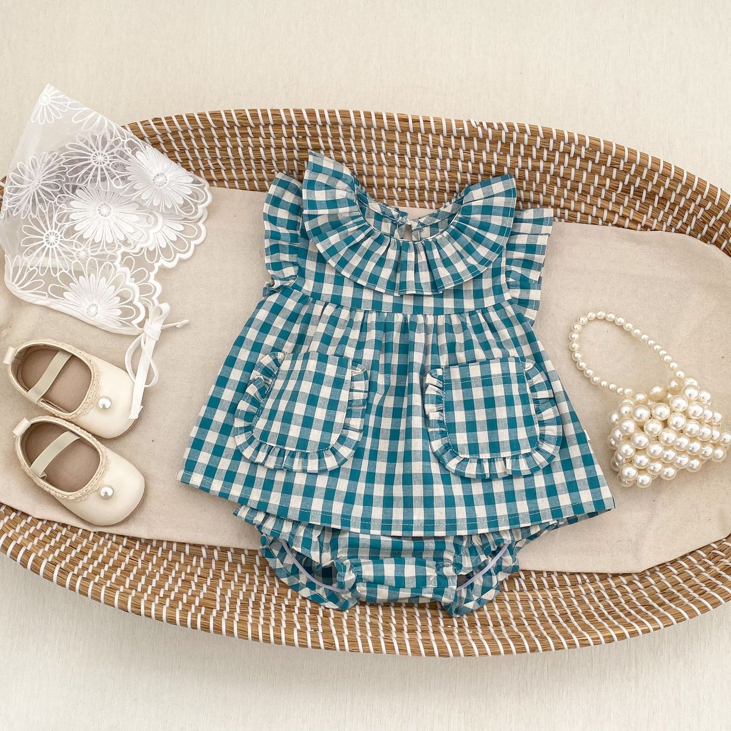 Preorder Infant Girls Marley Blouse and Bloomers