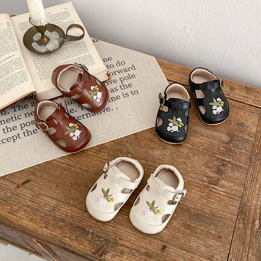 Preorder Nikki Floral Baby Shoes