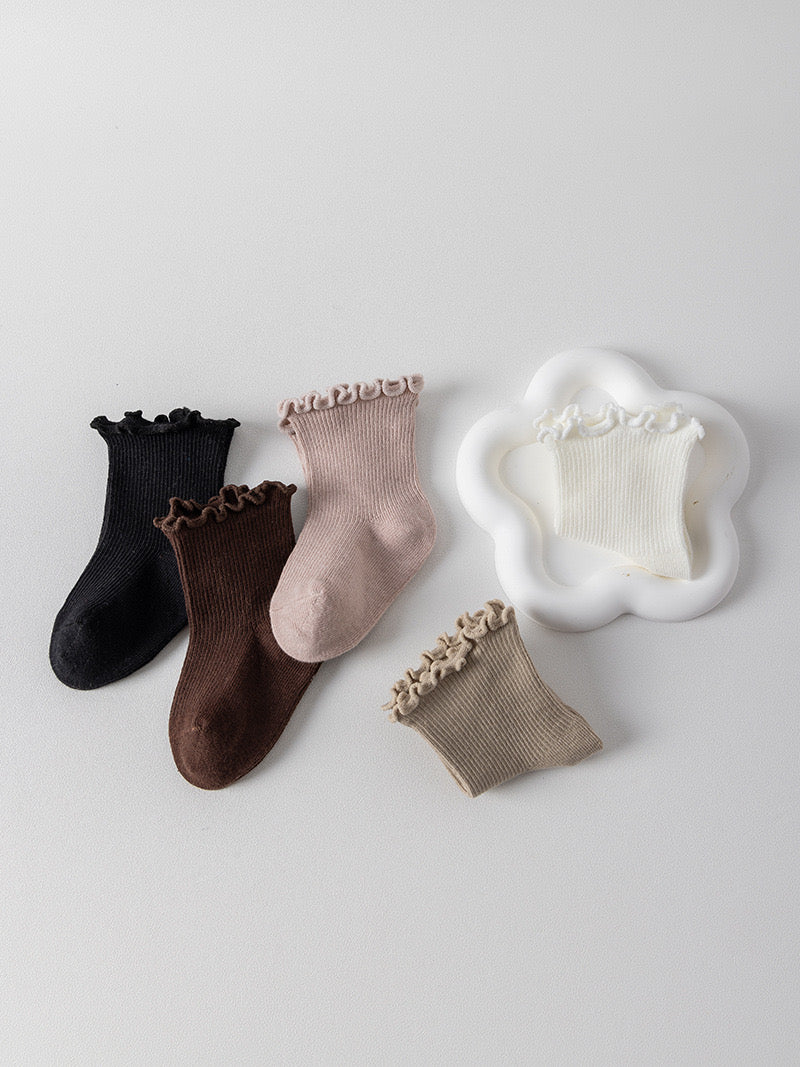 Esther Frilly Sock Set 5 Pairs