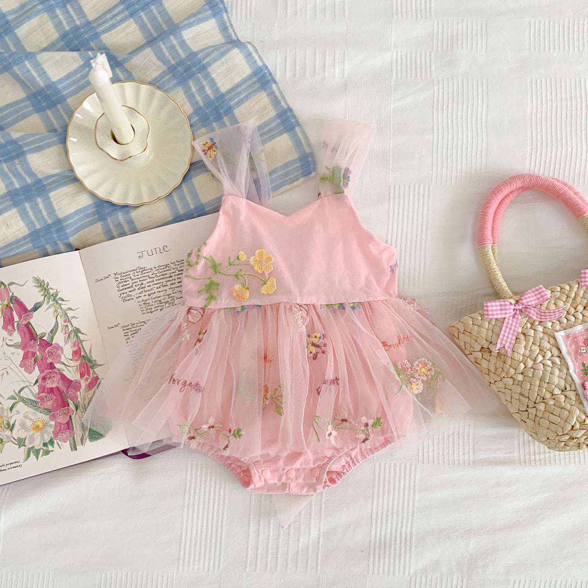 On Hand Parfait Bowtie Romper
