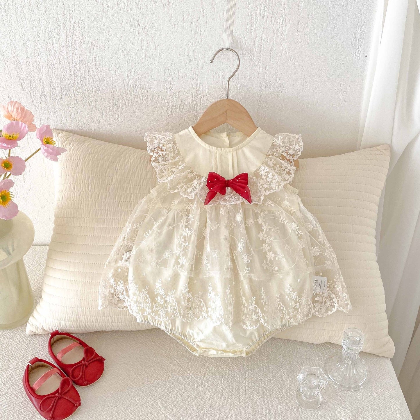 CHRISTMAS OOTD FOR PREORDER Elsie Romper