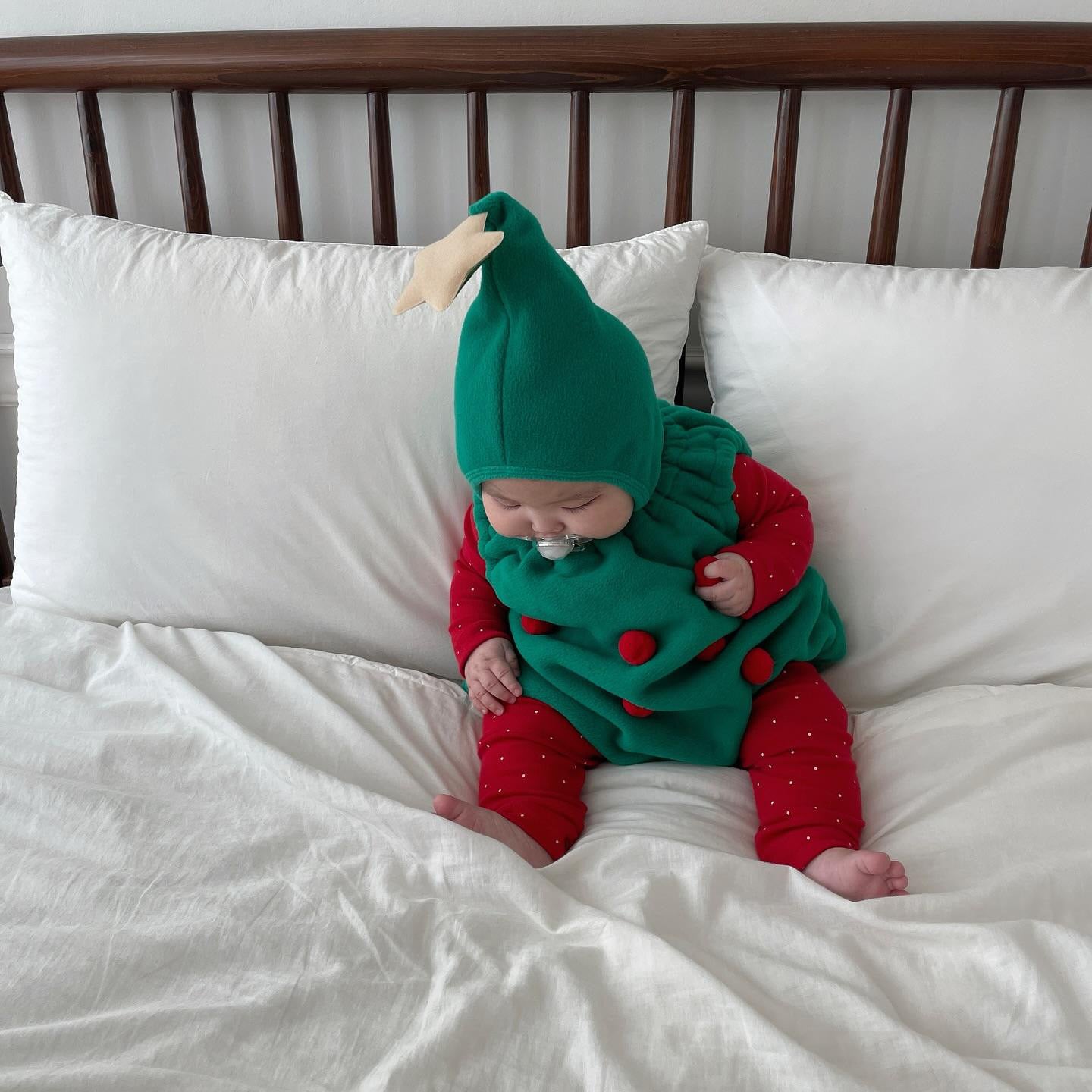 Preorder for Christmas Noel & Noelle Christmas Romper with Hat