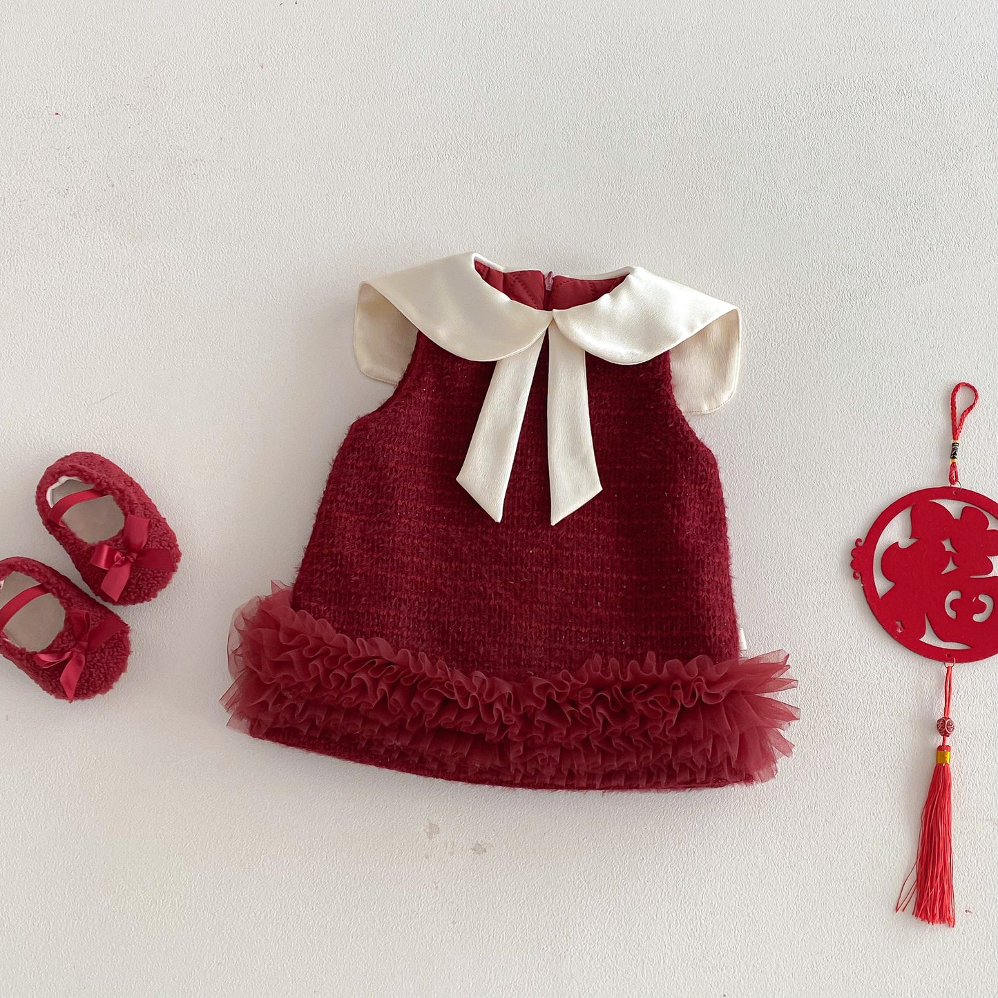 Preorder Infant to Toddler Earle Tweed Dress