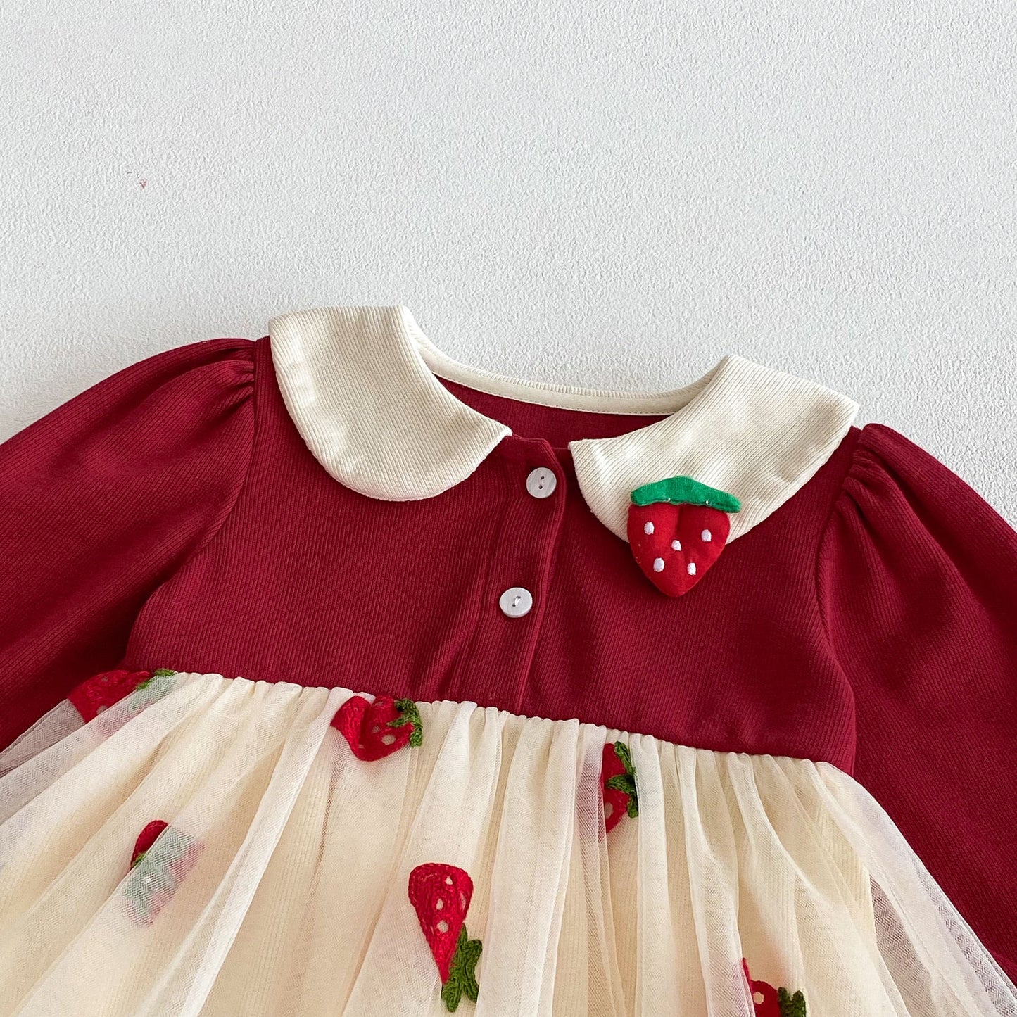CHRISTMAS OOTD FOR PREORDER Cecilia Strawberry Romper
