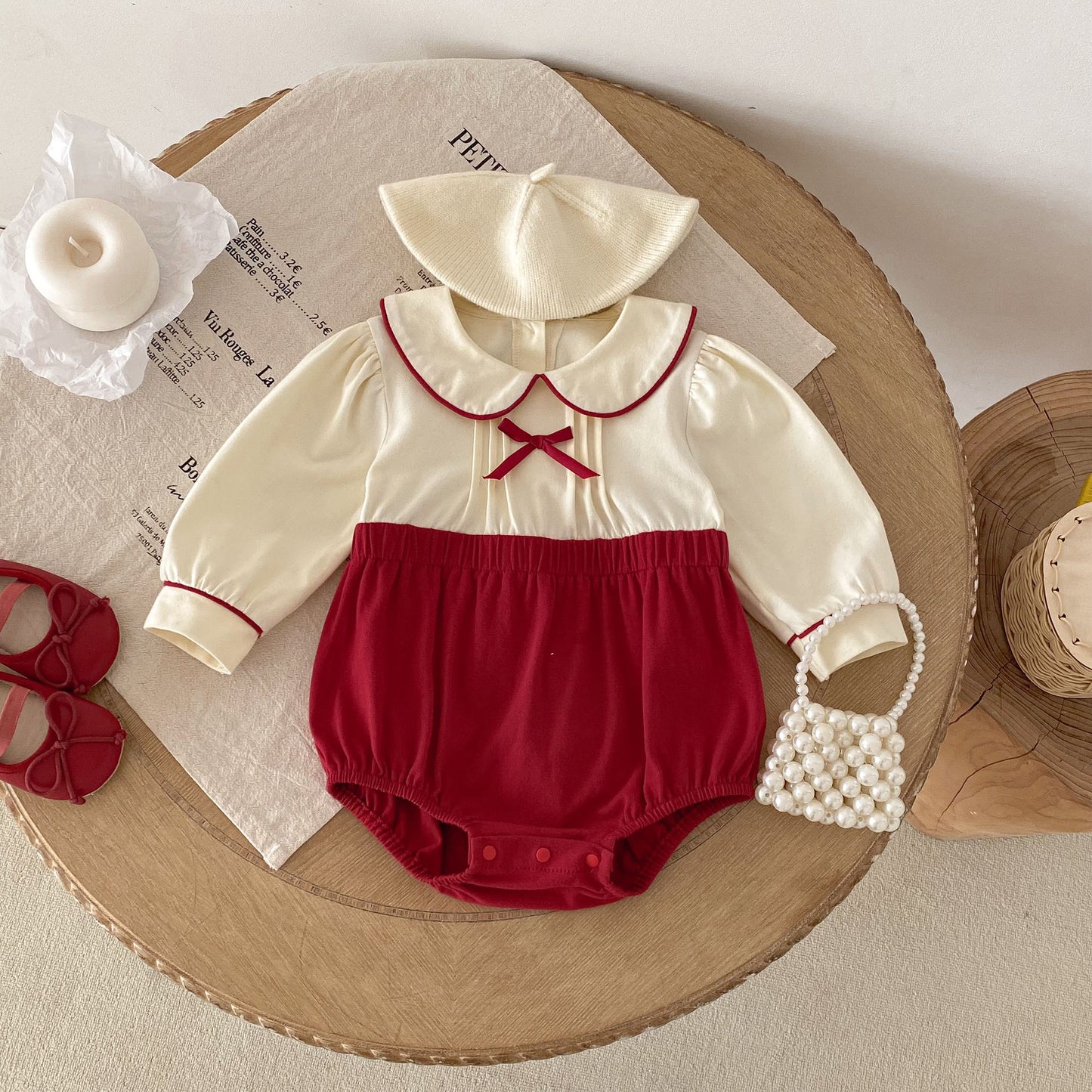 CHRISTMAS OOTD FOR PREORDER Sandra Romper