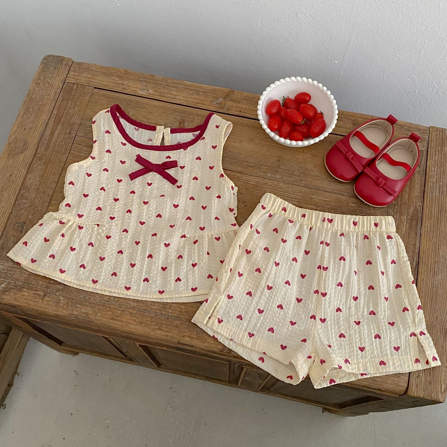 On Hand Blouse & Shorts