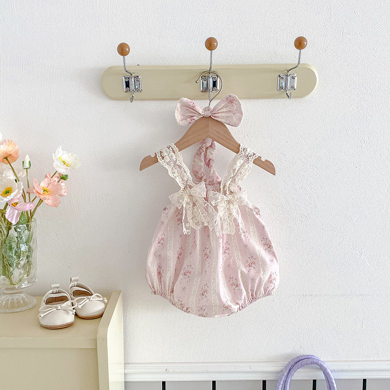 Preorder Twinning Melody Romper or Dress with Headwear