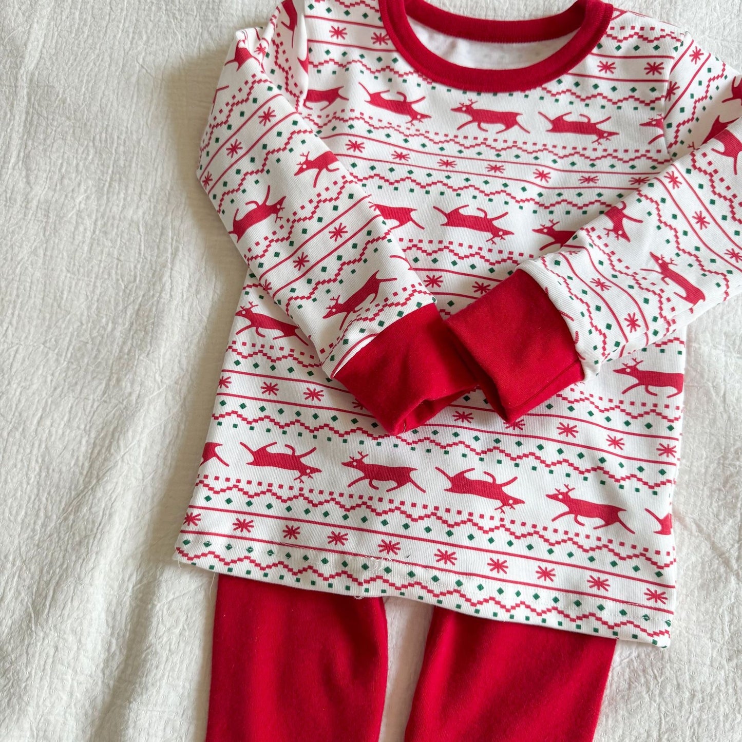 CHRISTMAS OOTD FOR PREORDER Claus Pajama Set for Kids