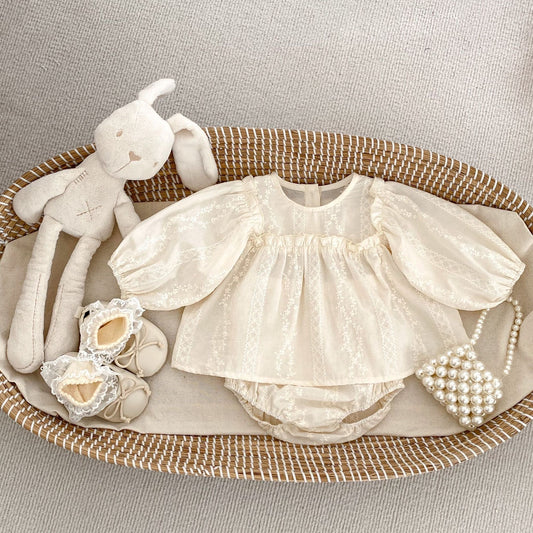 PREORDER Beryl Long Sleeved Top & Bloomers