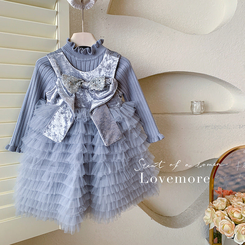 CHRISTMAS OOTD FOR PREORDER Ecka Dress & Inner Long Tee