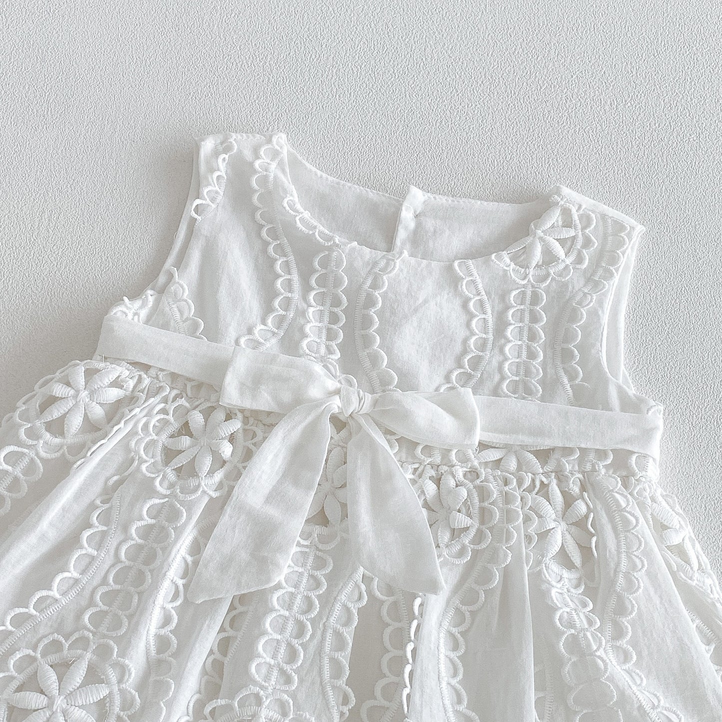 Preorder Infant Girls Ilia Baptismal Romper