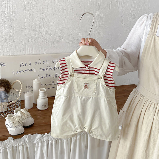 Preorder Infant Boys Kevin Inner and Overalls