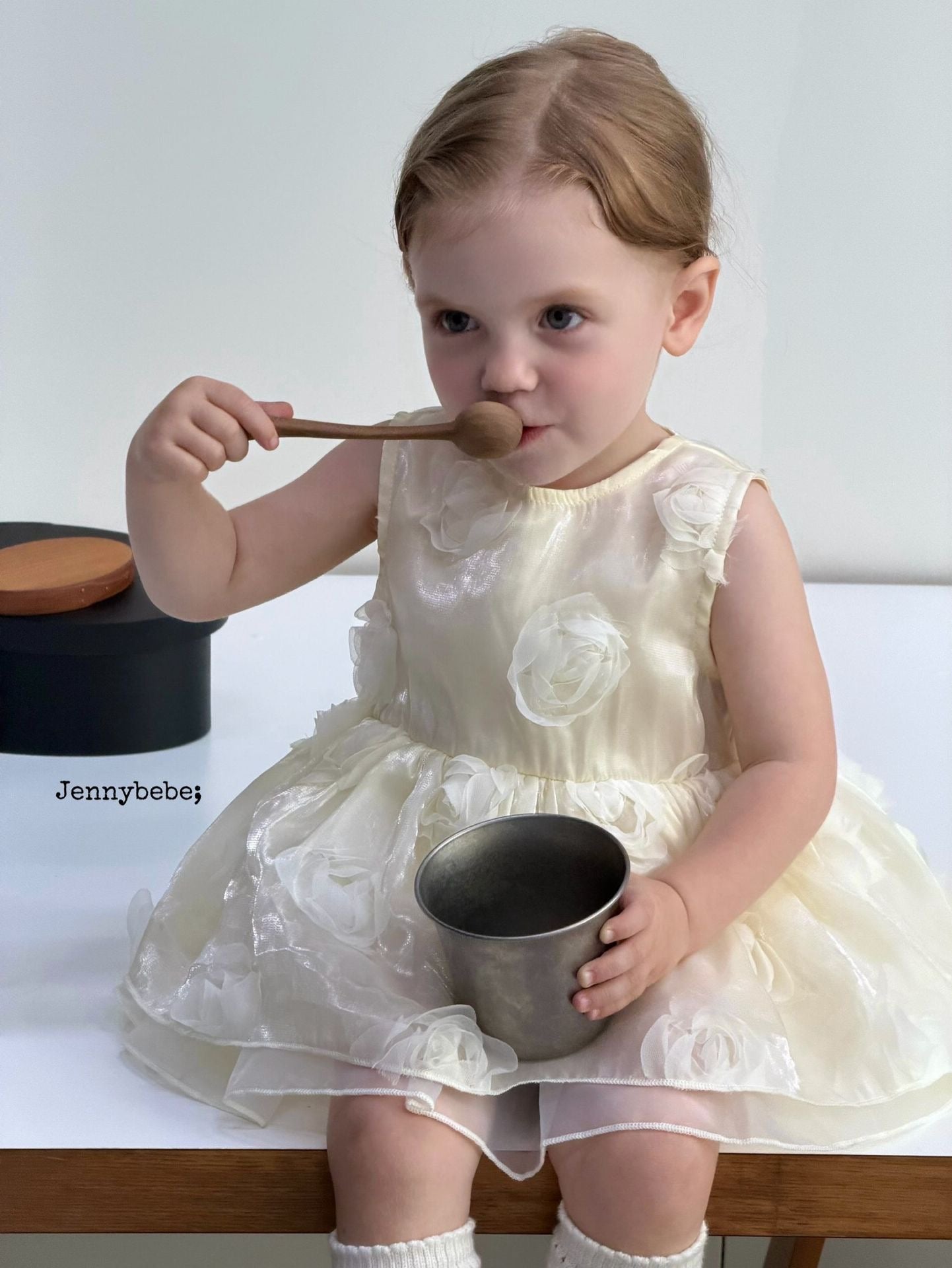 Christening for Preorder Donita Romper