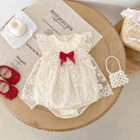 CHRISTMAS OOTD FOR PREORDER Elsie Romper