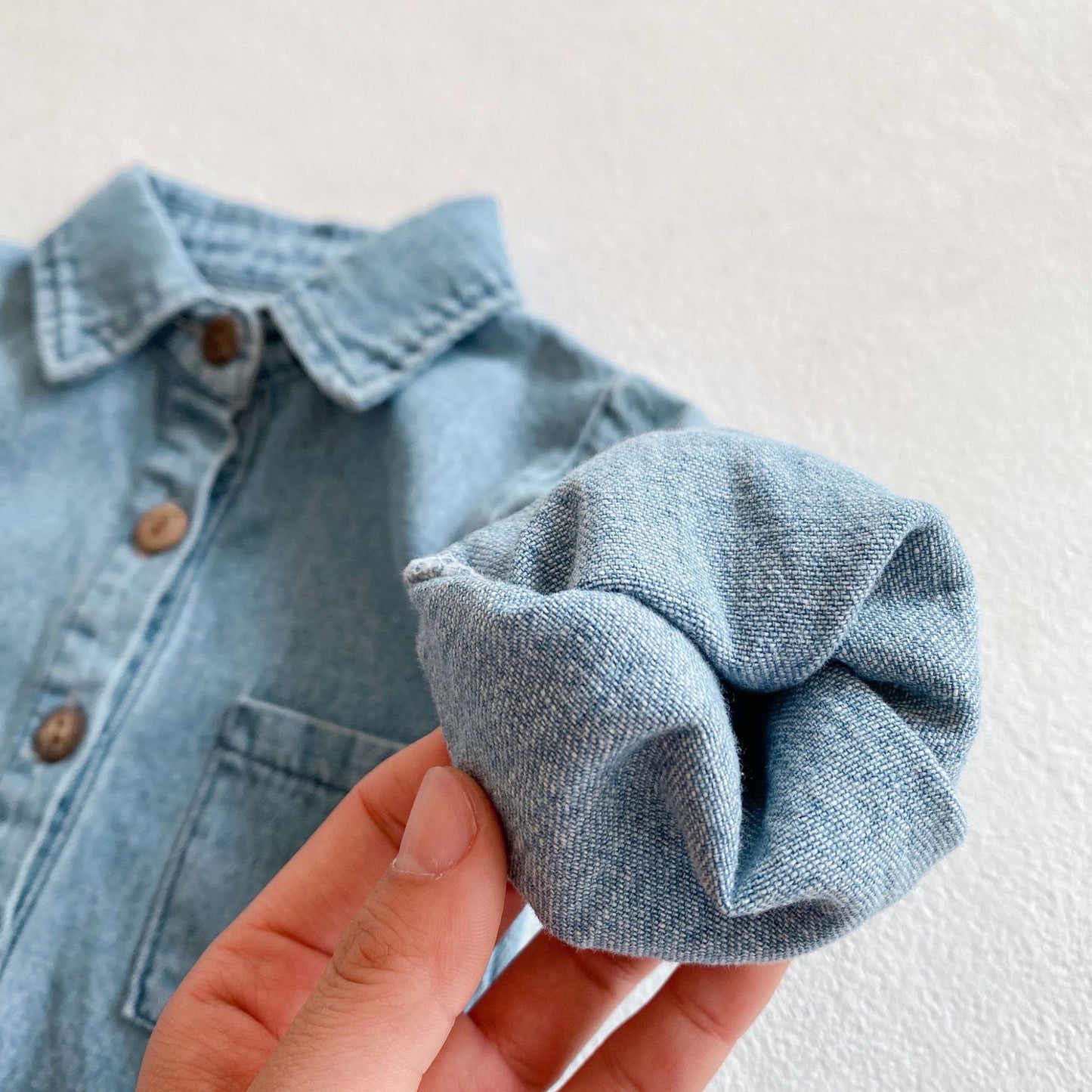 PREORDER APOLLO DENIM ONESIE INFANT BOYS