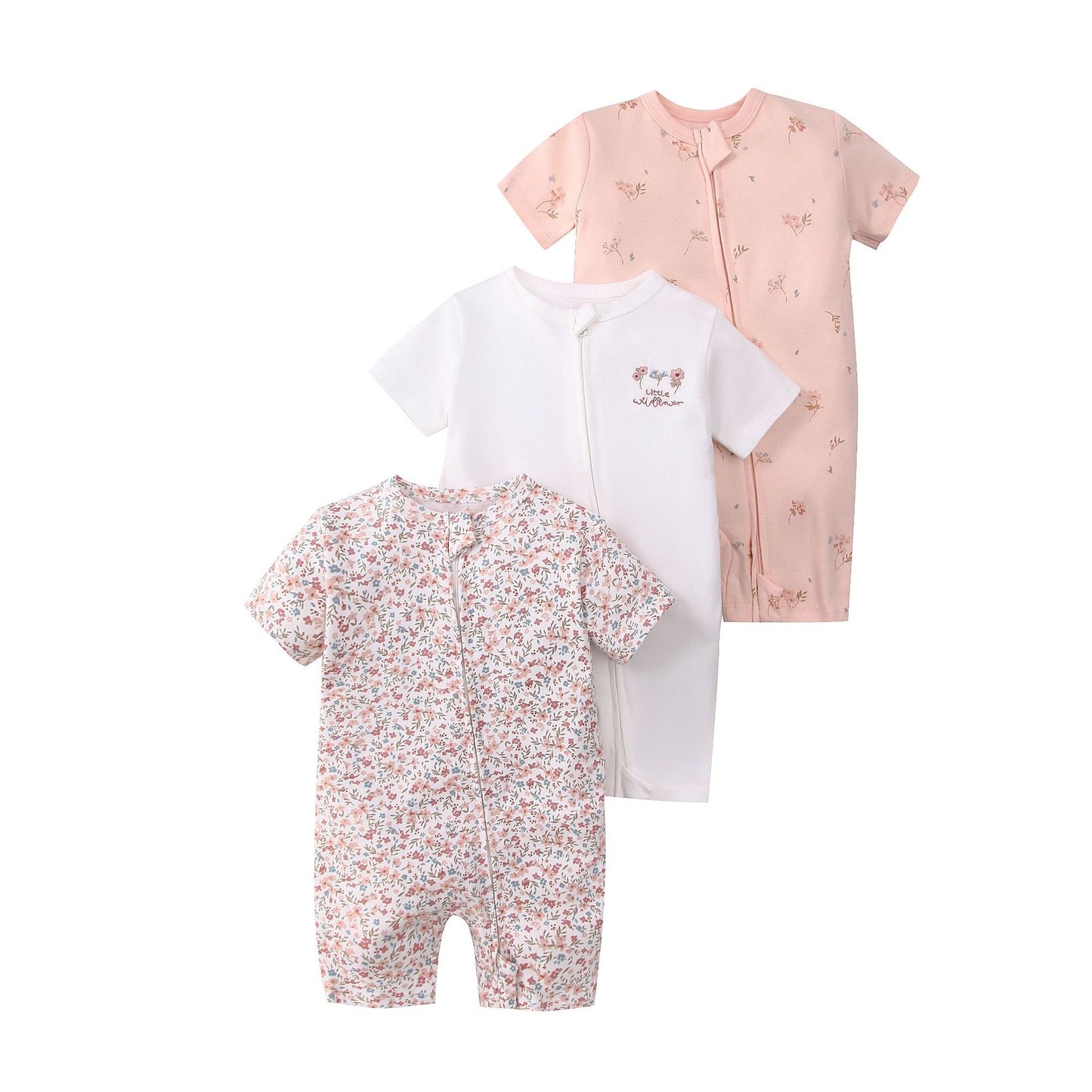 PREORDER 2 Way Zip Onesie Girls F