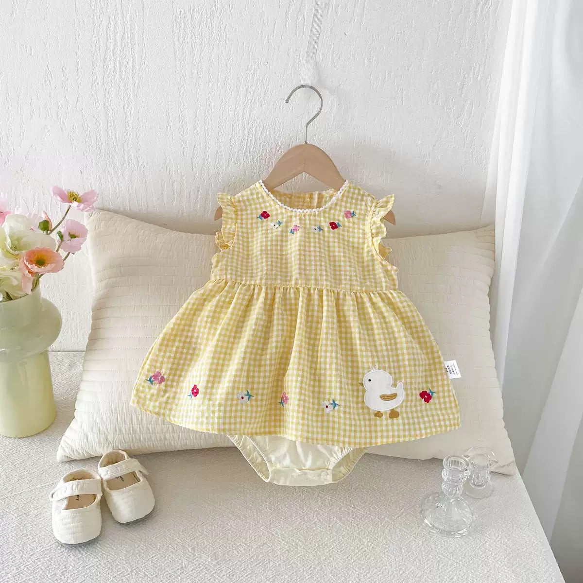 Preorder Infant Girls Jolie Ducky Romper