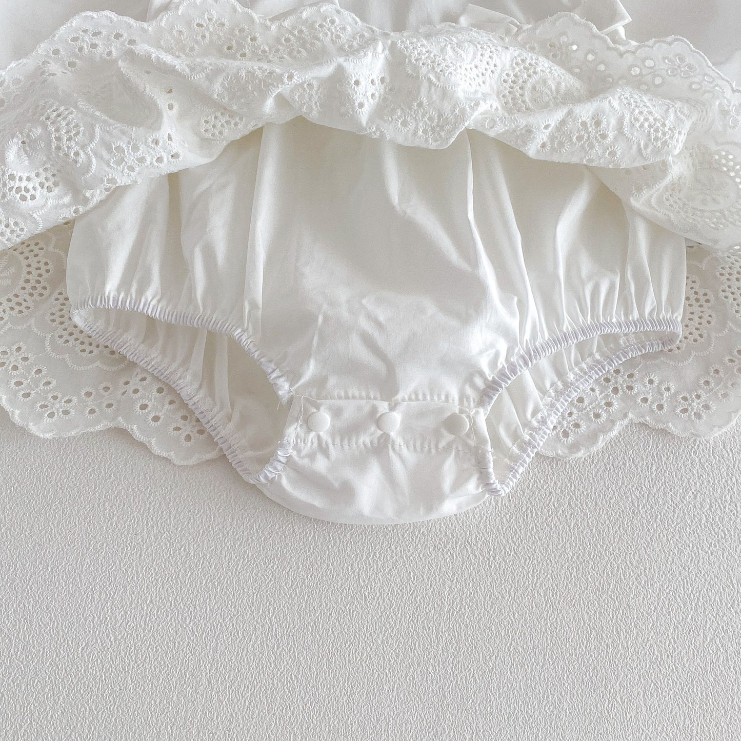 On Hand Cleo Christening Romper