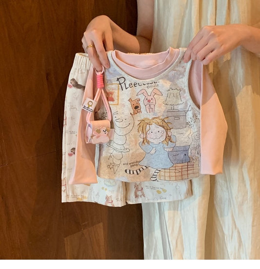 Pre Order Infant to Toddler Girls Waverly Sando & Pants