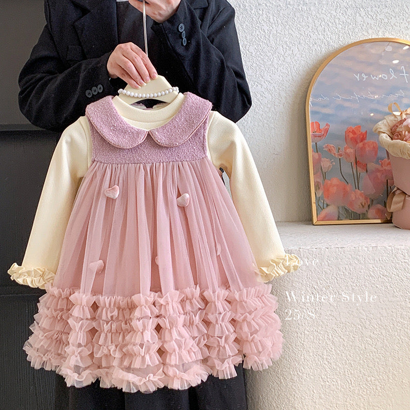 CHRISTMAS OOTD FOR PREORDER Lora Christmas Gown and Inner Long Tee