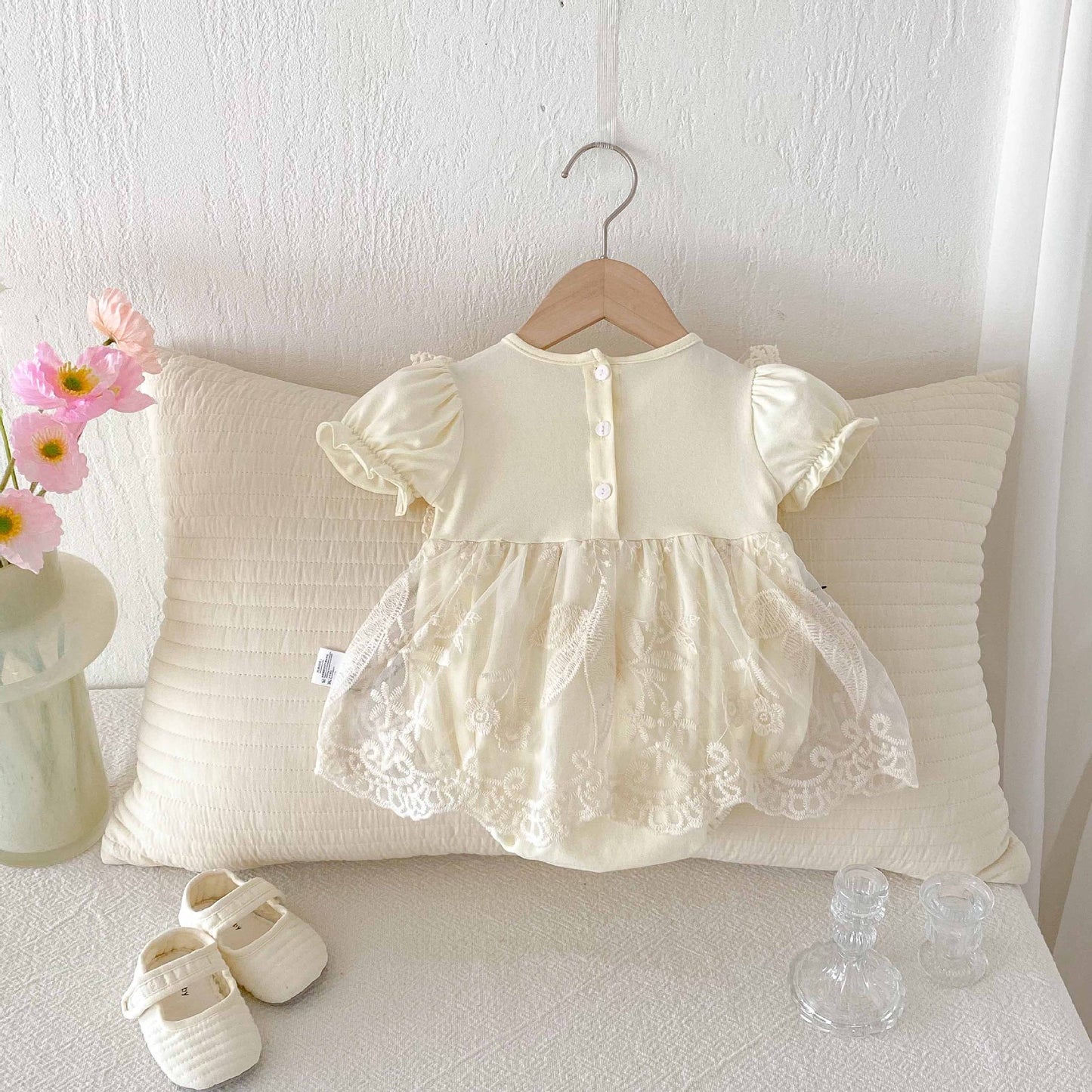 CHRISTENING for PREORDER Amira Romper
