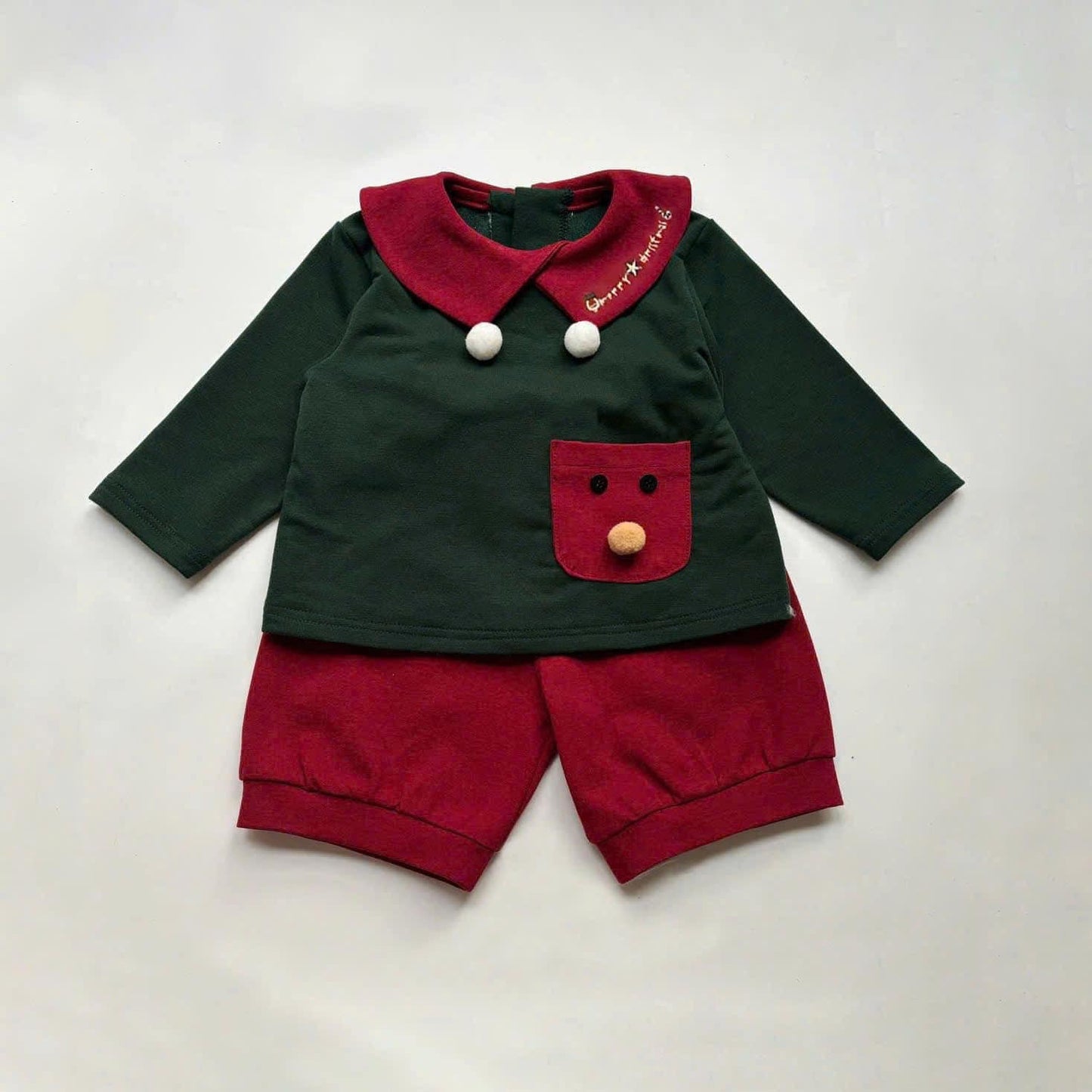 CHRISTMAS OOTD FOR PREORDER Felix Top & Shorts