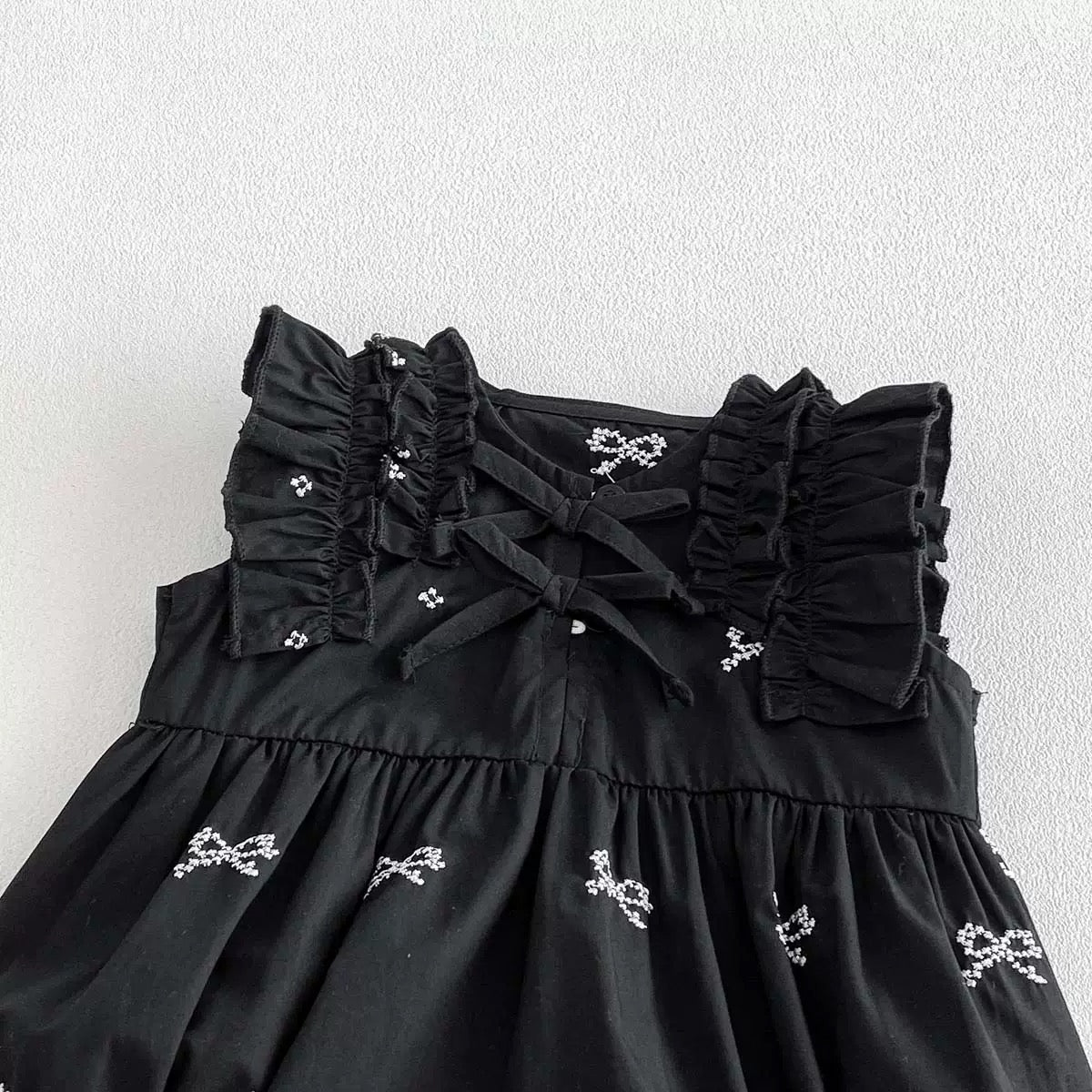 Preorder Infant Girls Jane Bow Romper